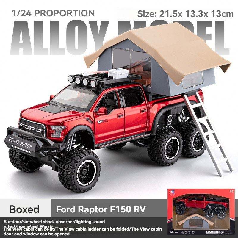 Raptor F150 modèle de voiture moulé sous pression en alliage