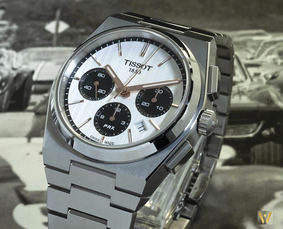 Bracelet Acier Homme Tissot PRX - Chronographe Automatique
