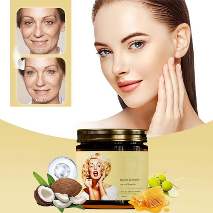 Baume au suif de bœuf fouetté et au miel de Manuka