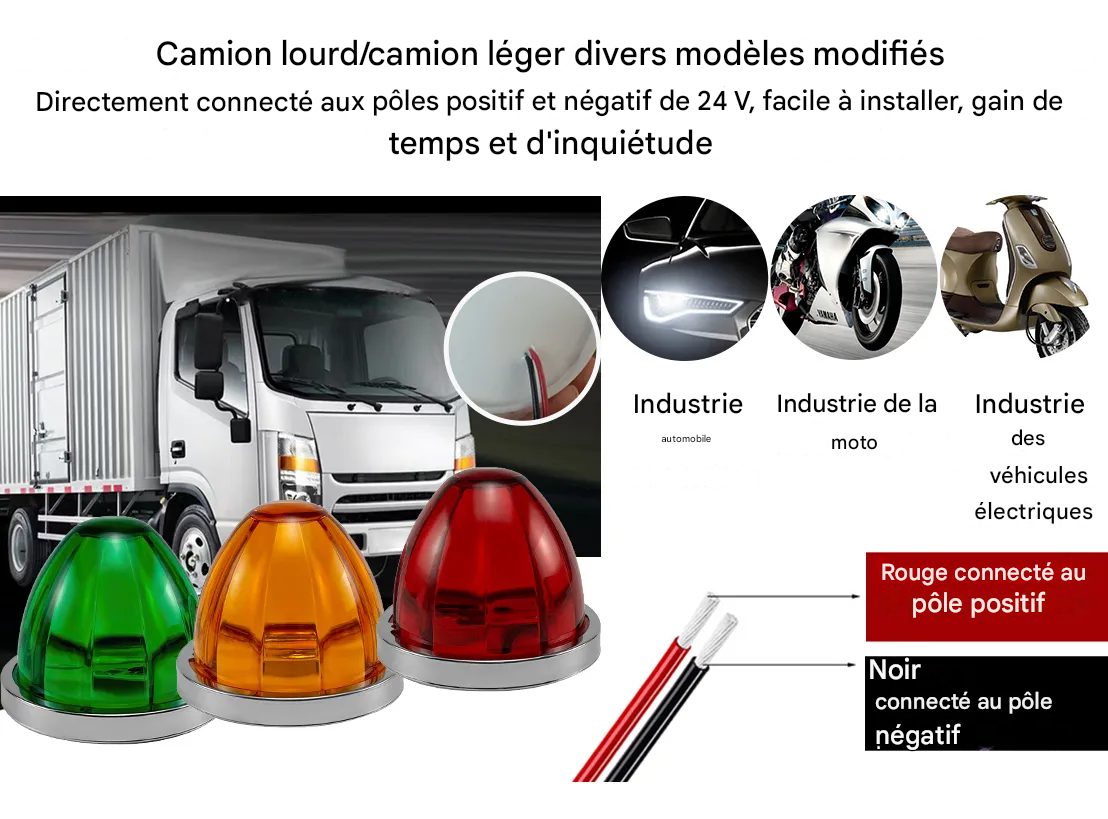 Feux Latéraux de Signalisation LED