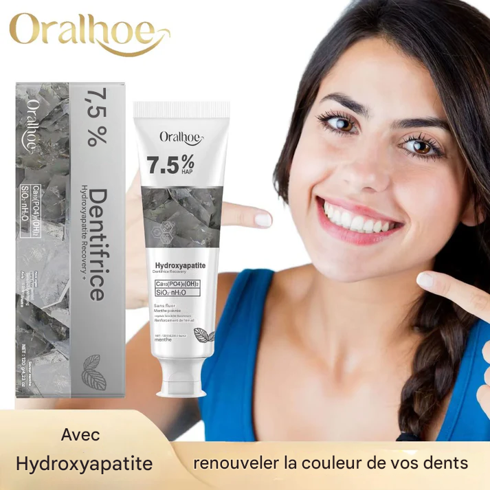 Le dentifrice ORALHOE Dental Care offre une protection quotidienne des gencives