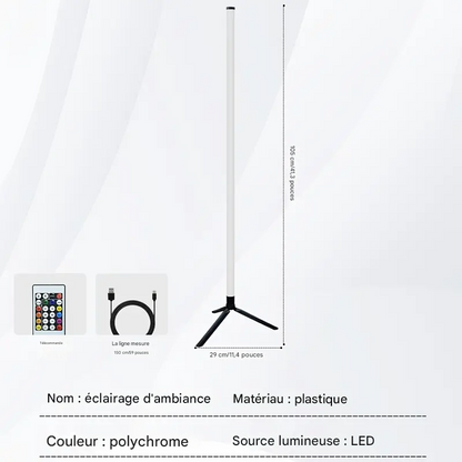 ✨Lumière d'angle LED moderne avec télécommande intelligente