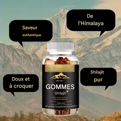 Complément alimentaire, extrait de plantes Shilajit, bonbons