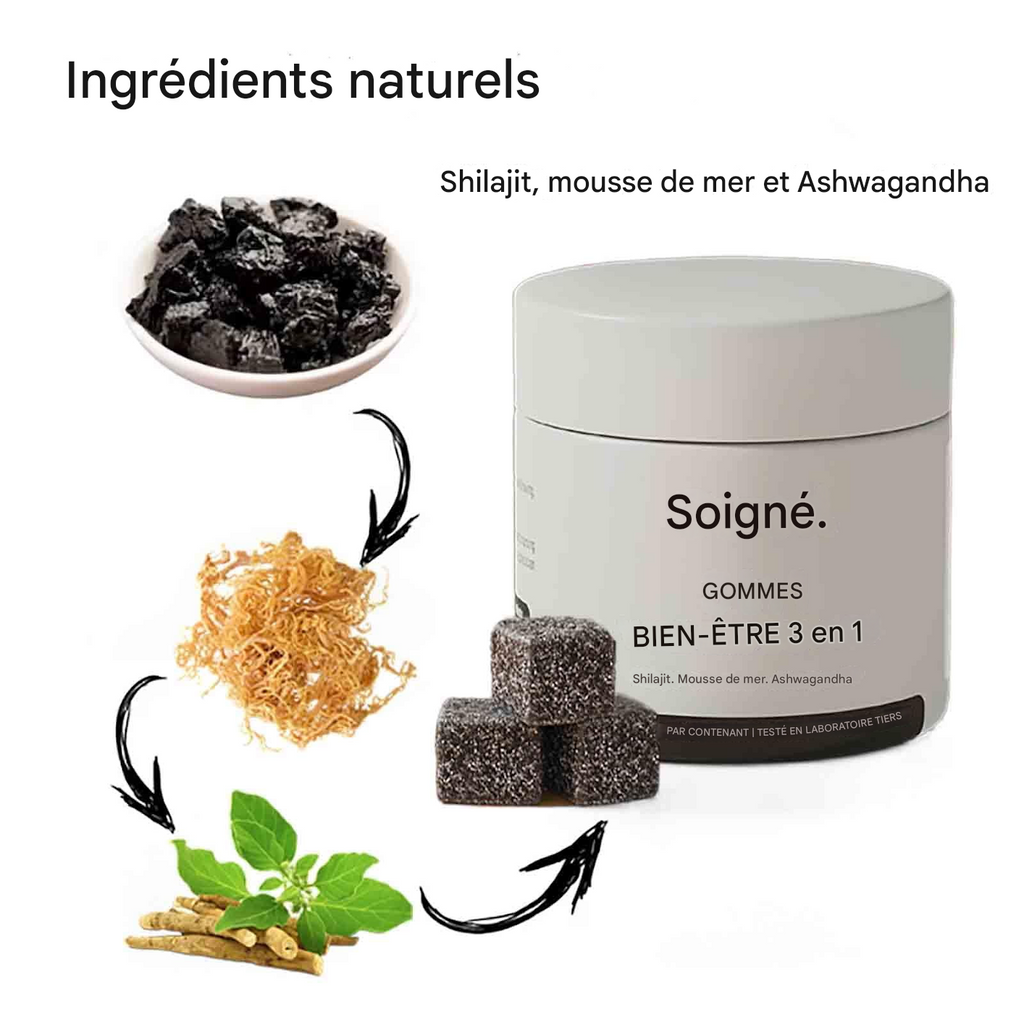 Gummies bien-être 3 en 1