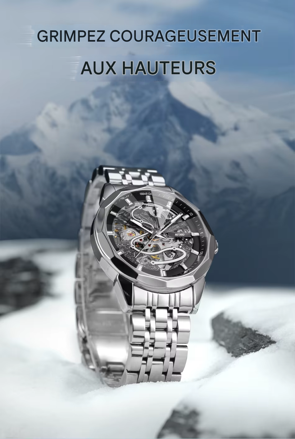 Montre mécanique automatique Forsining