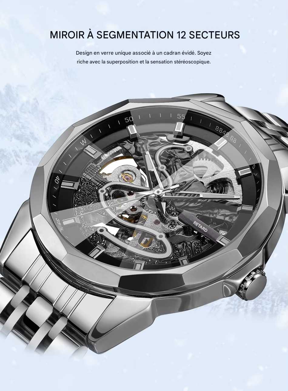 Montre mécanique automatique Forsining