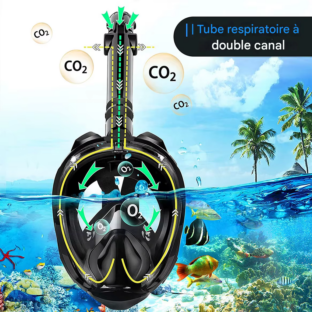 🌊Masque de plongée intégral