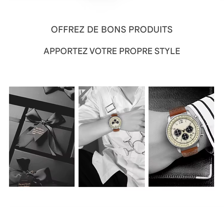 montre  Chronographe Quartz pour Homme