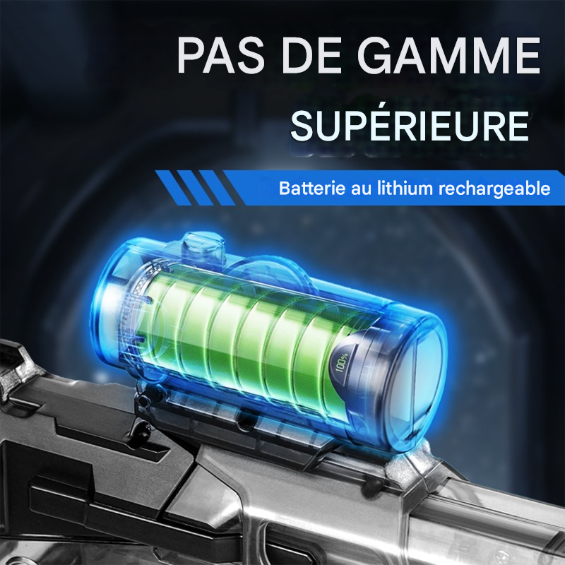 Pistolet à eau électrique à LED