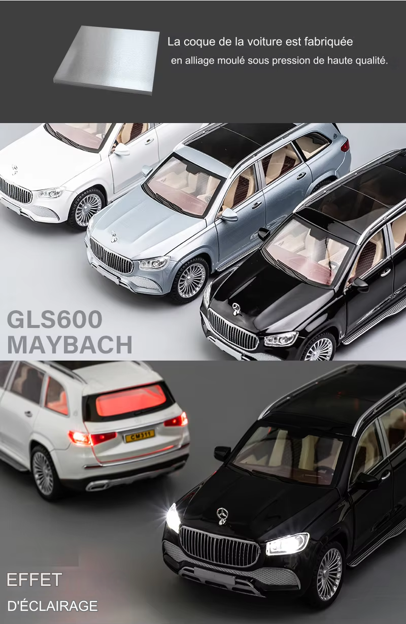 Modèle réduit Mercedes-Benz Maybach GLS600 1:24