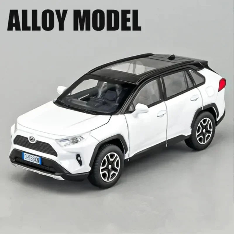 Modèle de voiture en alliage moulé sous pression – SUV RAV4, échelle 1:32
