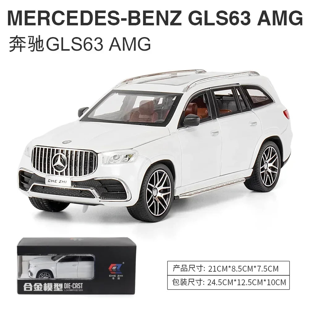 Mercedes-Benz GLS - Modèle de Voiture Jouet en Alliage 1:24