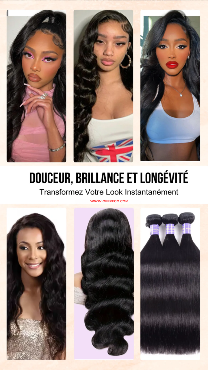 ✨UNice Cheveux Brésiliens Body Wave✨